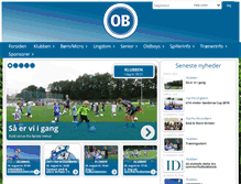 Tablet Screenshot of obfodbold.dk